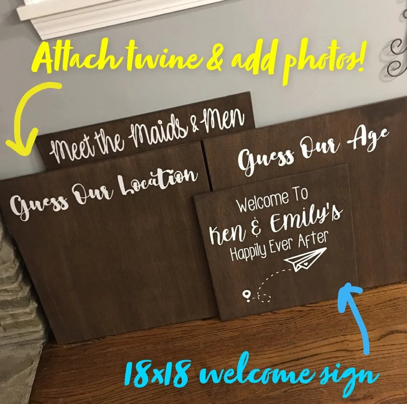 Seating Chart, Find Your Seat, Meet The Maids, Blank Chart, Bridal Shower, Baby Shower, Wedding Signs, Decor, Shower, Shower Game, Wood