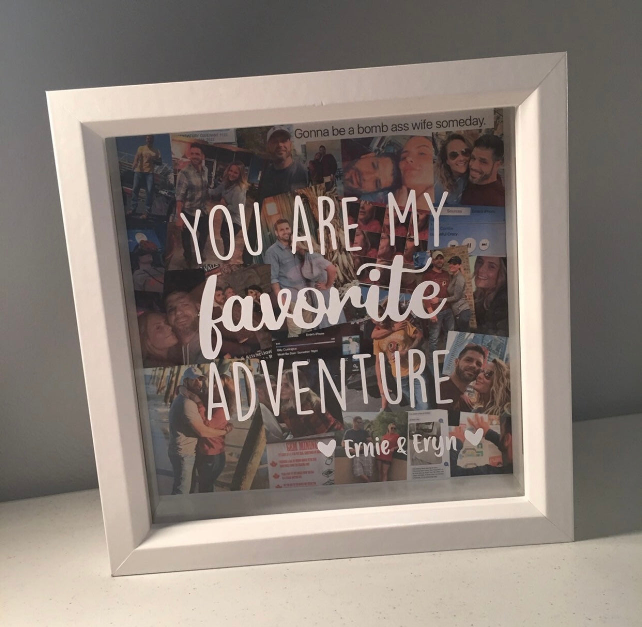 CUSTOM Shadow Box, Ticket Box, Ticket Stub, Memories, Shadow Box, Gift Idea, Kids, Adventure, Travel Theme, Custom Text, Money Bank, Dropbox