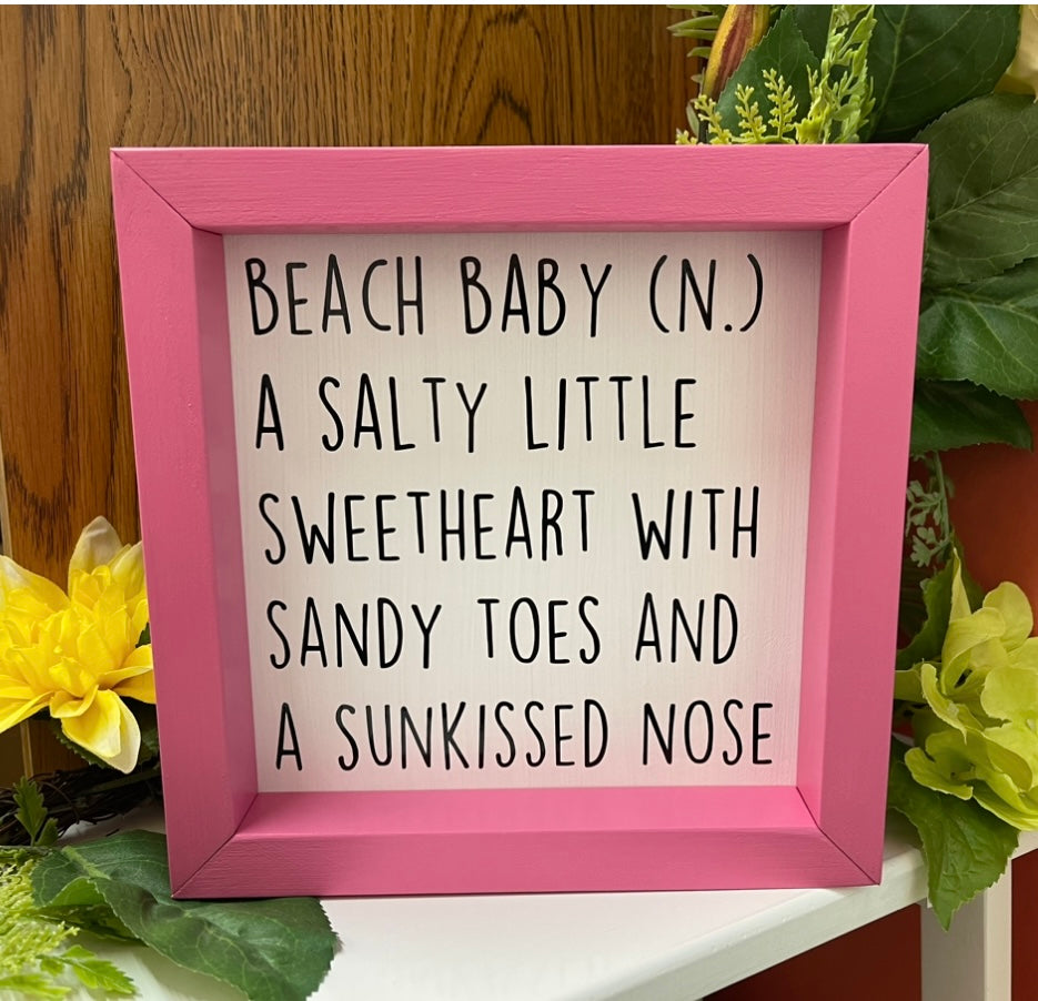 Custom Square Box Sign, Framed Wood Sign, Personalized Quote, Home Decor, Tiered Tray, Farmhouse, Rustic, Box Sign, 3D Lettering or Vinyl Decal or Laser Engraved