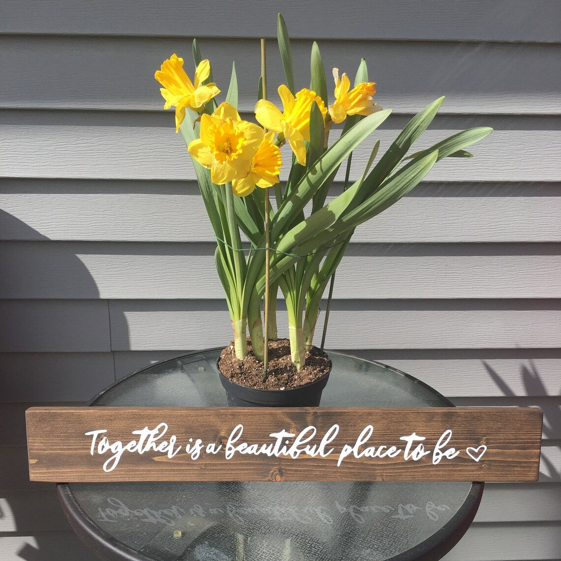 Custom Quote 3.5" x 24" Wood Sign, Birthday, Anniversary, Baby, Bridal, Storefront, Wedding, Graduation, Event, Home, Office, DIY Sign