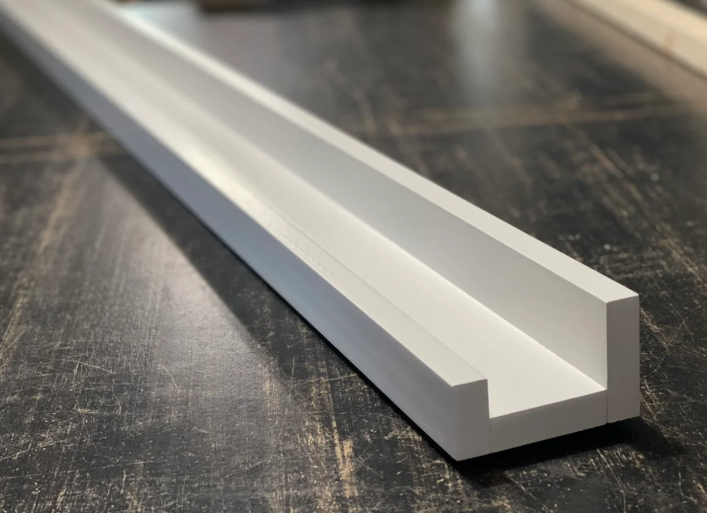 72 INCH Floating Ledge Shelf with Filled Holes, Multipurpose Photo Shelf