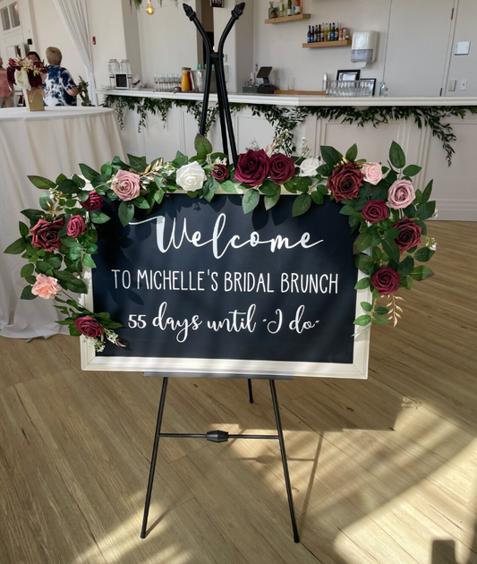 Custom DECAL for DIY Sign, Large Permanent Adhesive, Wedding, Bridal, Baby, Make Your Own, Decal, Welcome, Special Event Lettering
